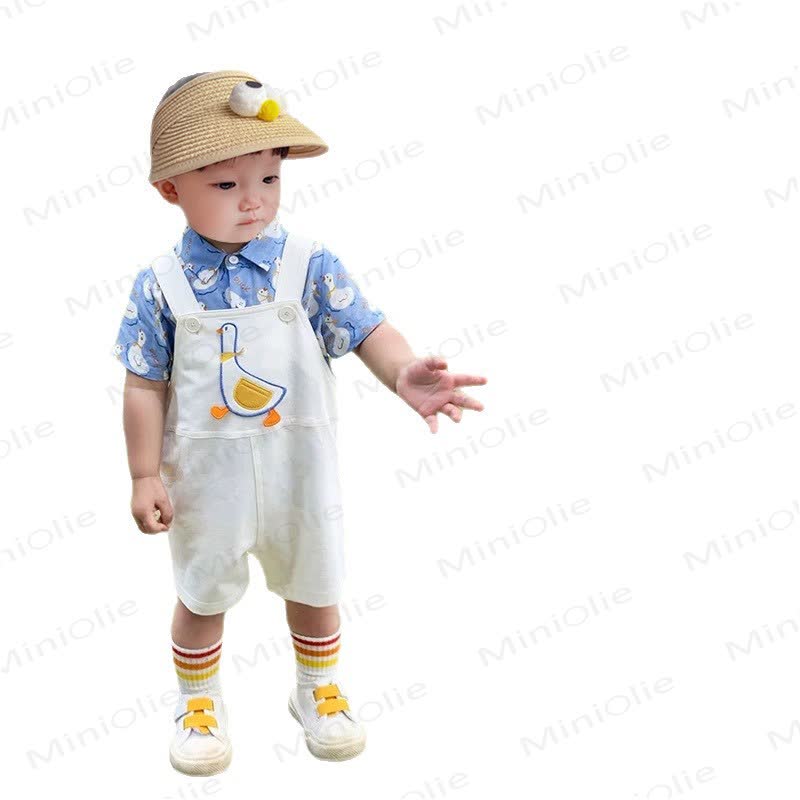 Baby Duck Print Short-Sleeve Set - image 3