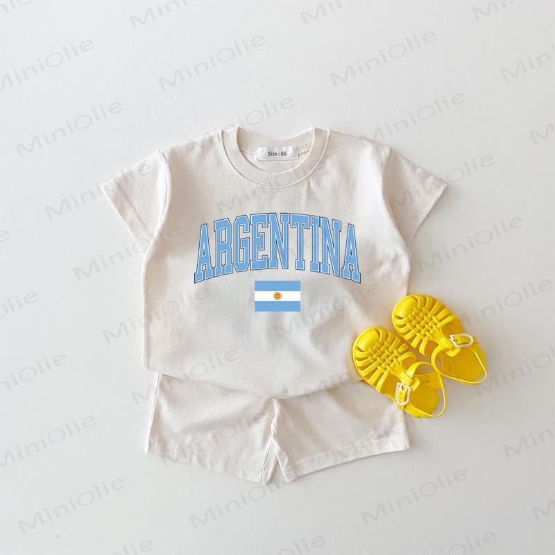 ARGENTINA Baby White 2-piece Set - White - 18-24M - image 1