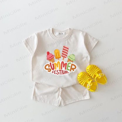 SUMMER FRSTIVAL Baby White 2-piece Set - White - 18-24M - image 1