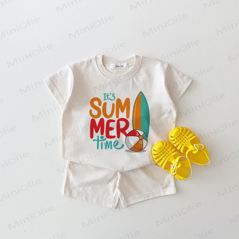 IT'S SUMMER TIME Baby White 2-piece Set - White - 18-24M - image 1