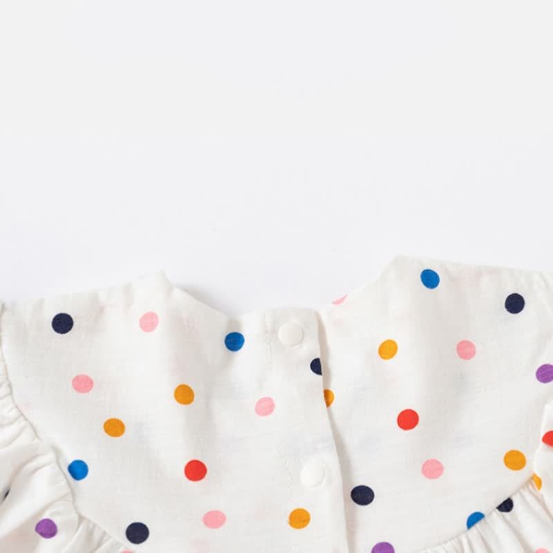 Baby Toddler Girls Bunny/Dot Print Summer Dress - image 7