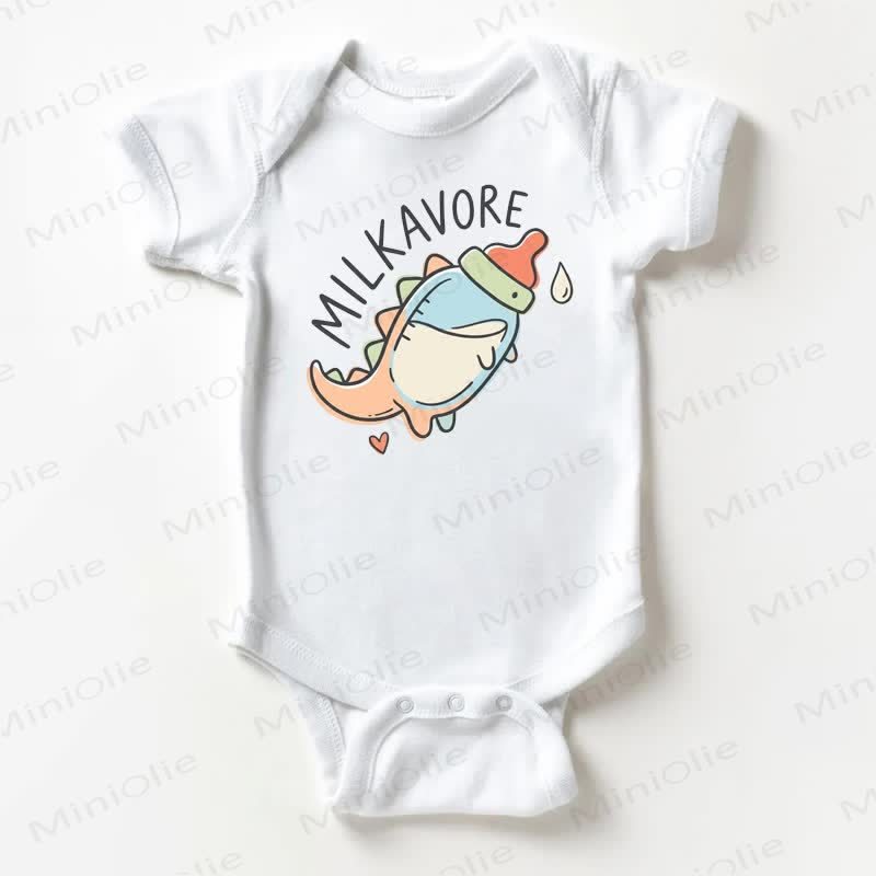 MILKAVORE Baby White Bodysuit - White - 18-24M - image 1