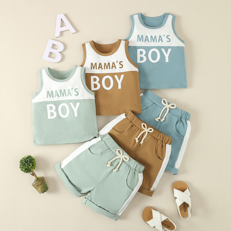 Baby Boys Tank Top and Shorts 2-piece Set - image 1