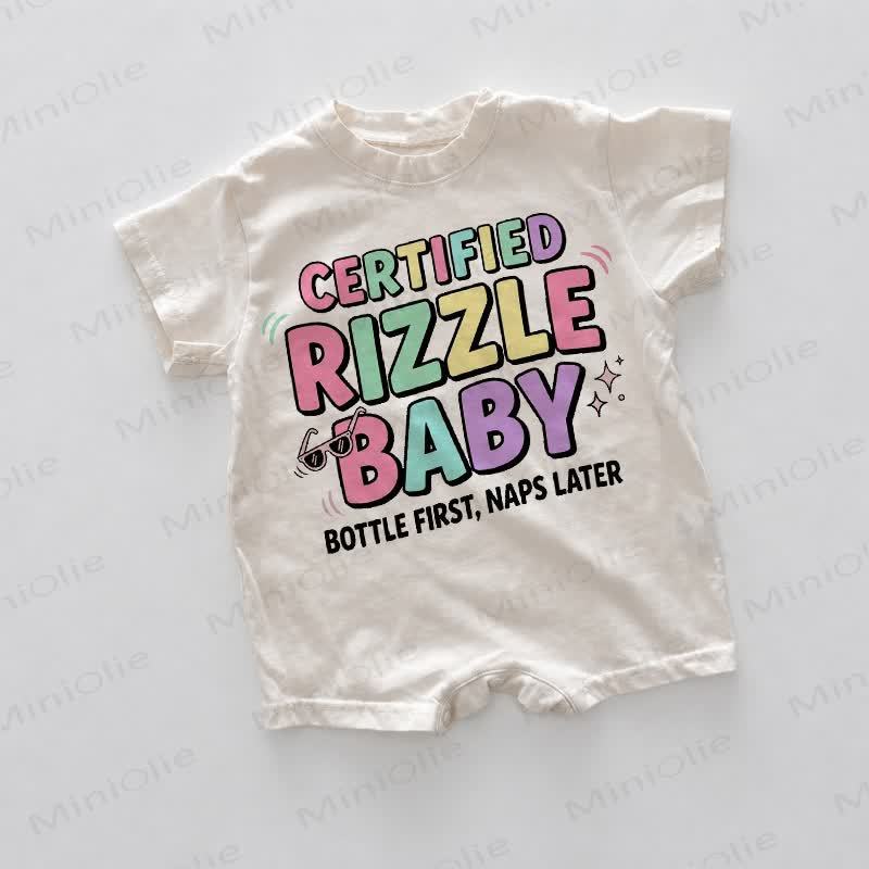 CERTIFIED RIZZLE BABY Baby White Romper - White - 18-24M - image 1