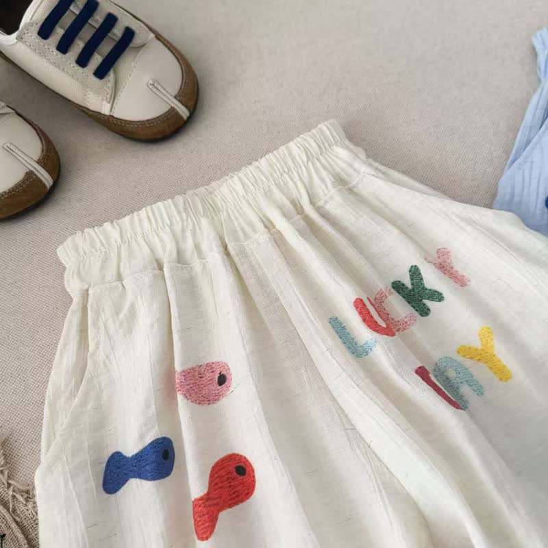Toddler Kid Marine Print Pants - image 4