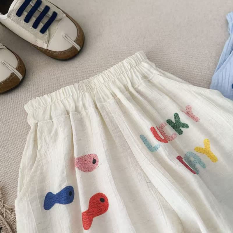 Toddler Kid Marine Print Pants - image 4