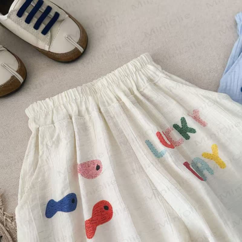 Toddler Kid Marine Print Pants - image 4