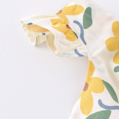 Baby Toddelr Flower/Fruit Print Sleeveless Dress - image 14