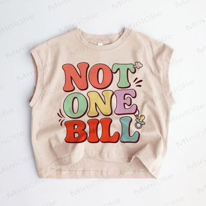 NOT ONE BILL Baby Toddler Khaki Tank Top - Khaki - 3-5T - image 1