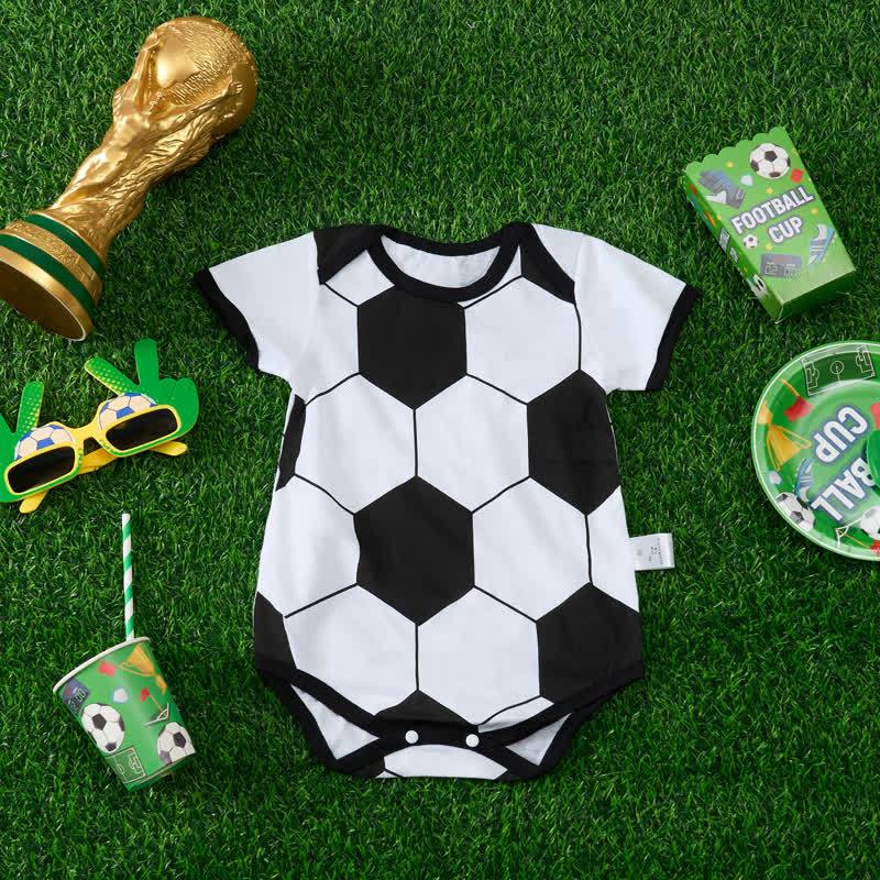Baby Soccer Print Bodysuit - image 2
