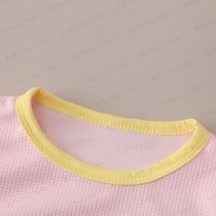 Baby Toddler Animal Waffle Tee and Shorts Set - image 5