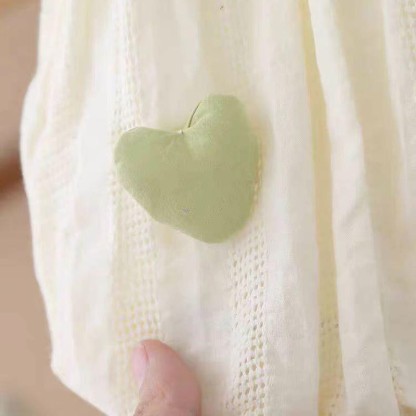 Baby Toddler Girls Cotton Heart Collection Textured Shorts - image 4