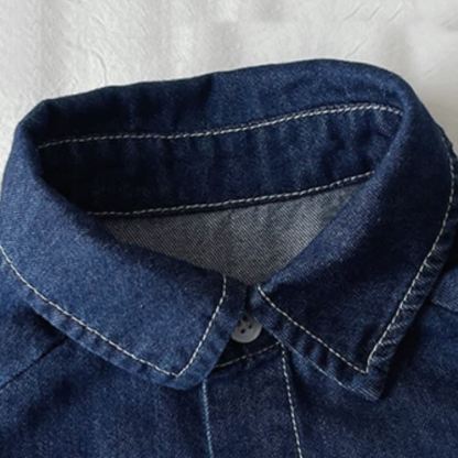 Toddler Baby Dog Pocket Denim Top and Shorts 2-piece Set - image 4