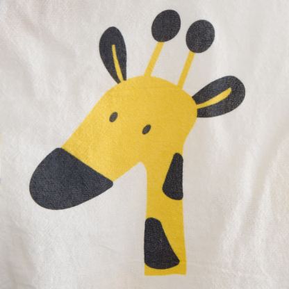 Baby Toddler White Giraffe Shirt and Shorts 2-piece Set - image 7