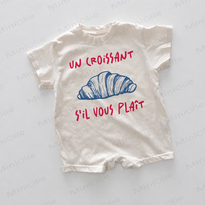UN CROISSAT Baby White Romper - White - 18-24M - image 1