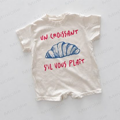UN CROISSAT Baby White Romper - White - 18-24M - image 1