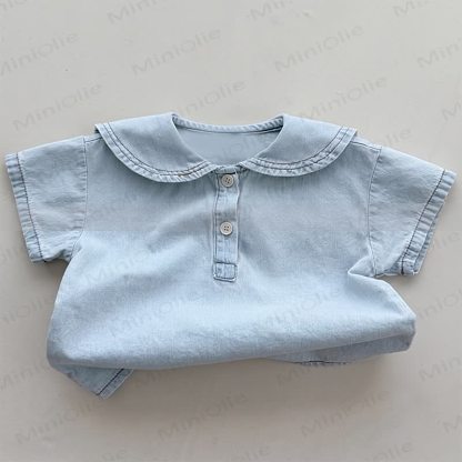 Baby Toddler Peter Pan Collar 2-piece Set - image 3