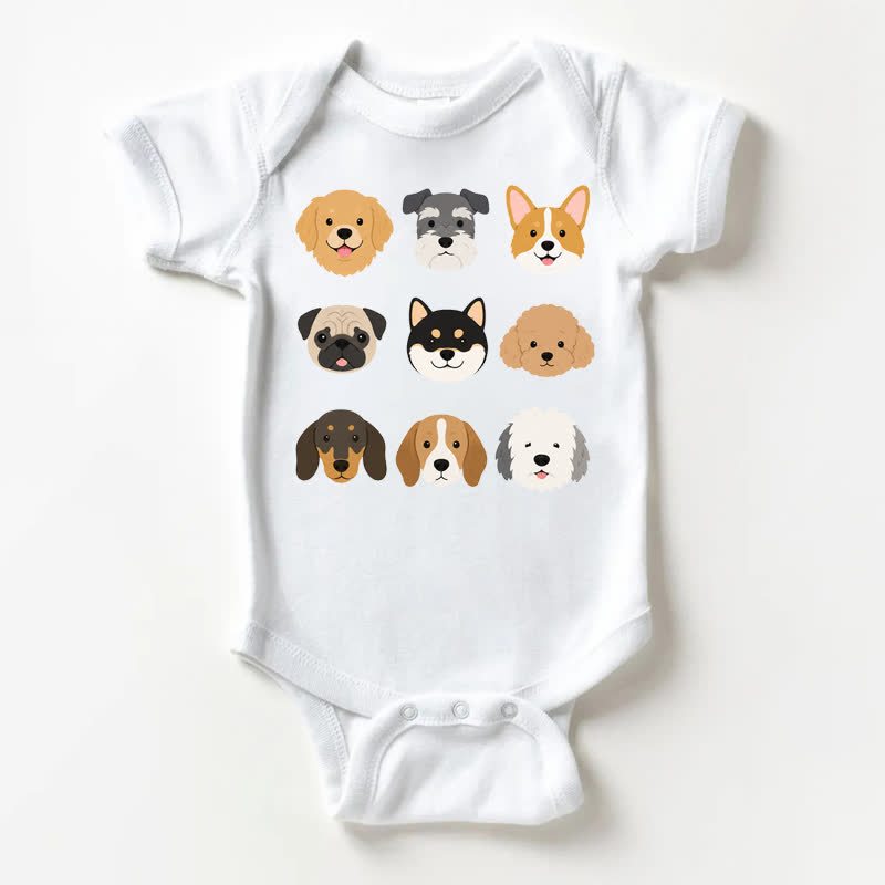 Baby Dogs White Bodysuit - White - 18-24M - image 1