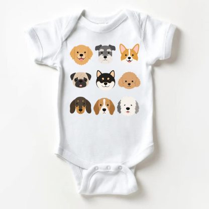 Baby Dogs White Bodysuit - White - 18-24M - image 1
