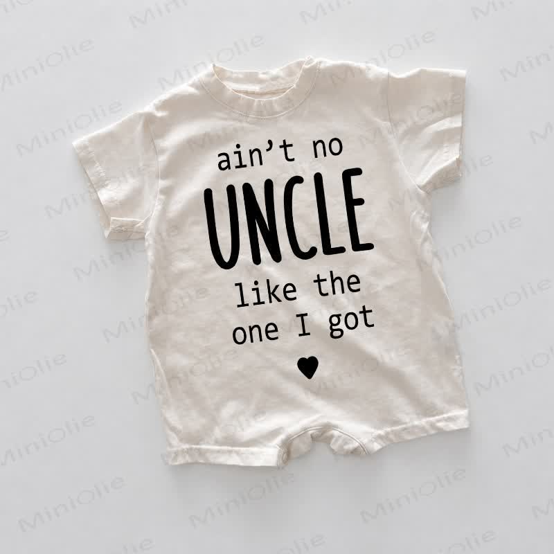 AIN' NO UNCLE LIKE THE ONE I GOT Baby White Romper - White - 18-24M - image 1