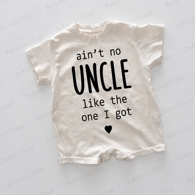 AIN' NO UNCLE LIKE THE ONE I GOT Baby White Romper - White - 18-24M - image 1