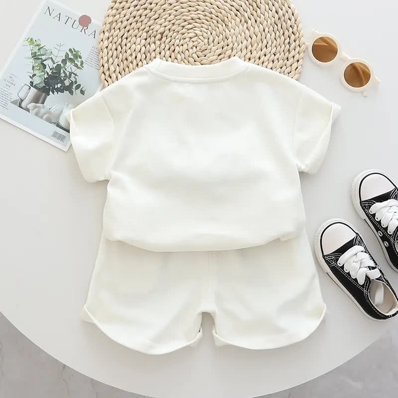 Toddler 3D Crocodile Applique Tee and Shorts 2-piece Set - image 3