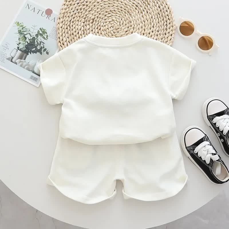 Toddler 3D Crocodile Applique Tee and Shorts 2-piece Set - image 3