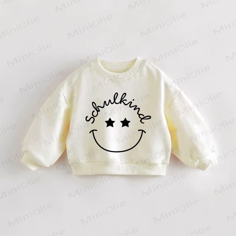 SCHULKIND Baby Toddler Cream Sweatshirt - Cream - 3-5T - image 1