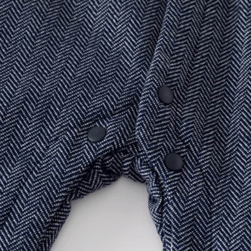 Baby Boy Bow Tie Animal Mock Suspender Summer Romper - image 7