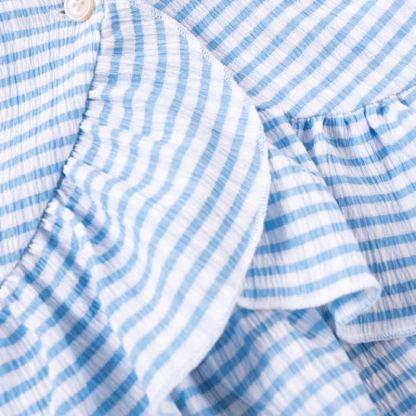 Toddler Girl Striped Peplum Sleeveless Top and Pants 2-piece Set - image 10