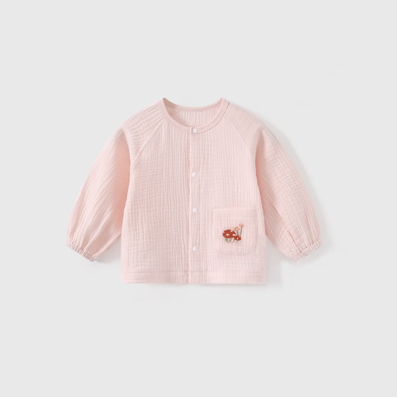 Baby Toddler Cartoon Print Snap Front Cardigan - Pink - 3-4T - image 4