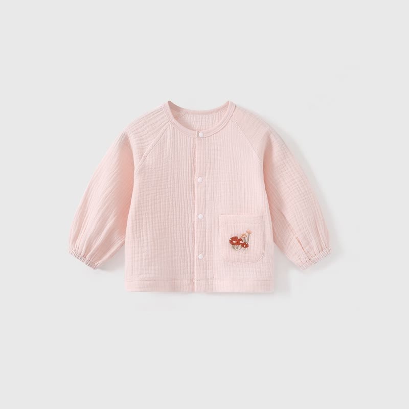 Baby Toddler Cartoon Print Snap Front Cardigan - Pink - 3-4T - image 4