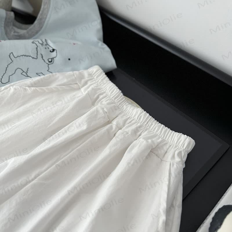 Toddler Kid Dog Embroidered Shorts - image 6
