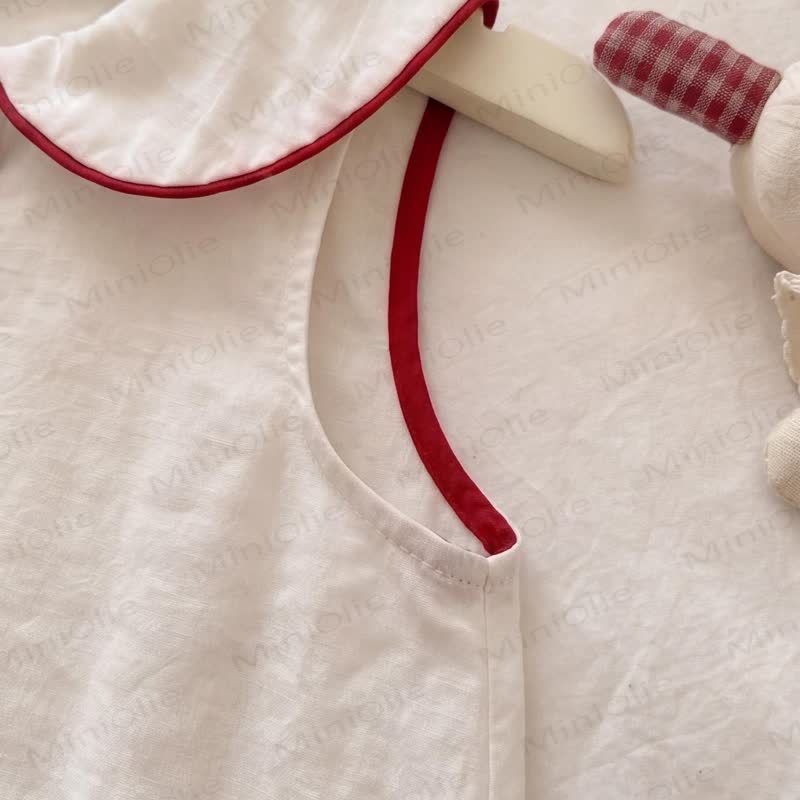 OWN THE MOMENT Toddler Baby Girl Peter Pan Collar Dress - image 6