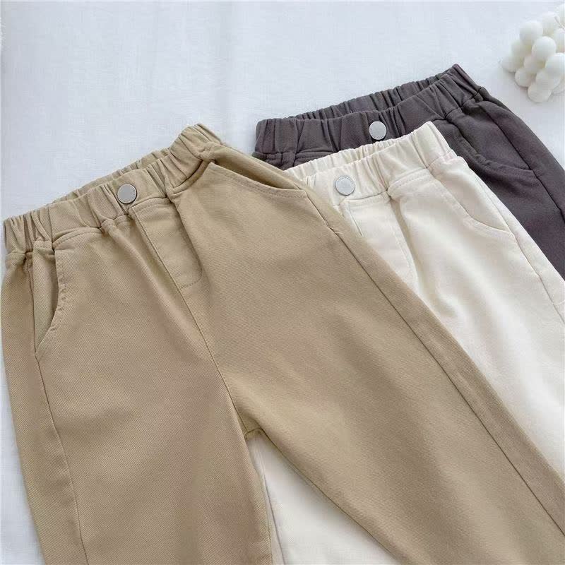 Toddler Boys Solid Color Casual Pants - image 6