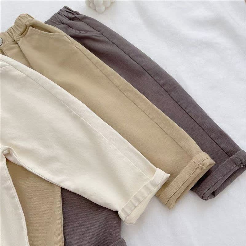 Toddler Boys Solid Color Casual Pants - image 9