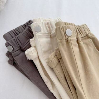 Toddler Boys Solid Color Casual Pants - image 7