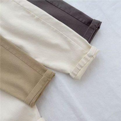 Toddler Boys Solid Color Casual Pants - image 10