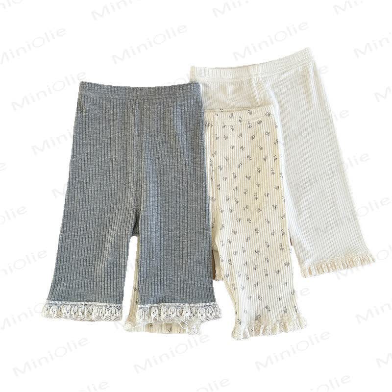 Baby Toddler Girl Ribbed Leggings - image 2