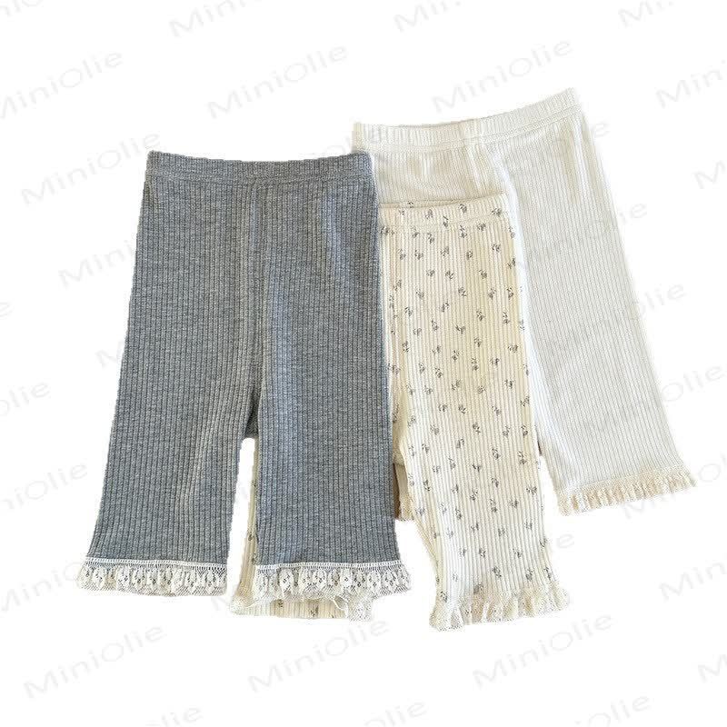 Baby Toddler Girl Ribbed Leggings - image 2