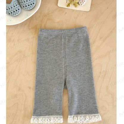 Baby Toddler Girl Ribbed Leggings - image 8