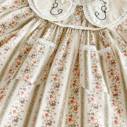 Toddler Girl Floral Long Sleeve Dress - image 15