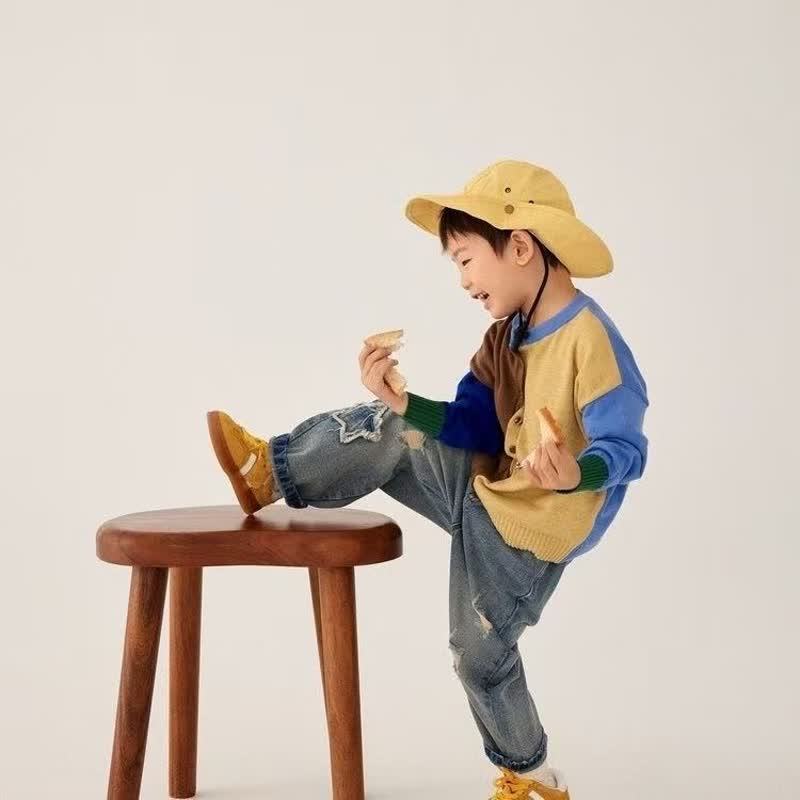 Toddler Boy Star Loose Fit Denim Jeans - image 5