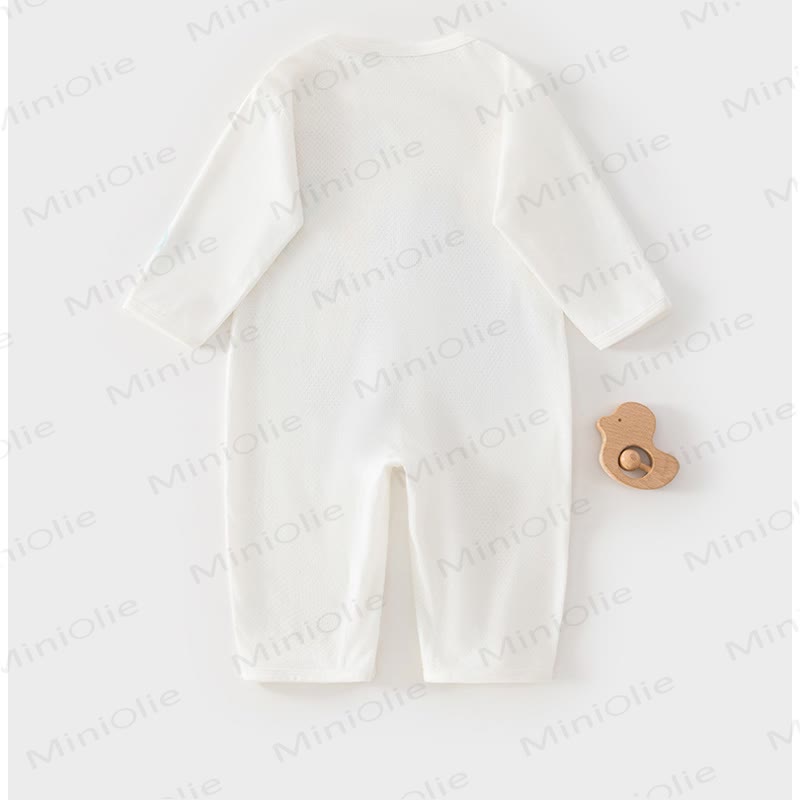 Baby Watercolor Animal Cotton Romper - image 5