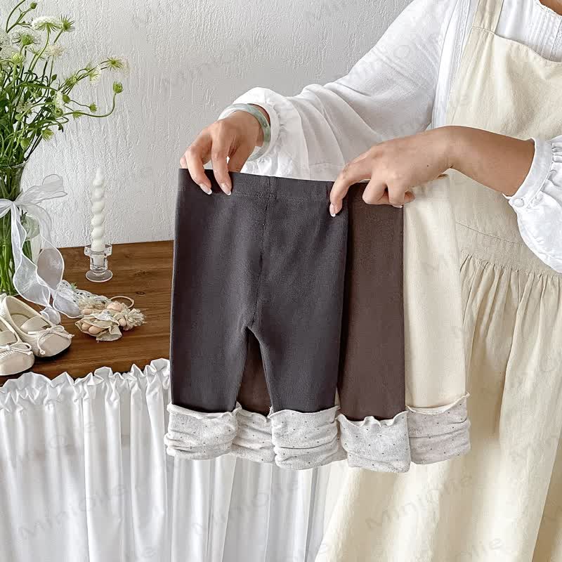 Baby Lace Trim Leggings - image 4