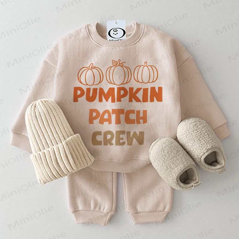 PUMPKIN PATCH CREW Baby Beige 2-piece Set - Beige - 2-3T - image 1