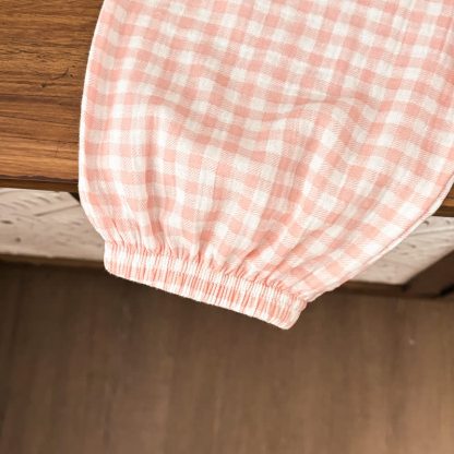 Toddler Animal Print Gingham Lounge Pyjama 2-piece Set - image 12