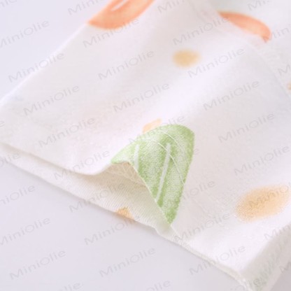 Baby Cotton White Short Sleeves Romper - image 11