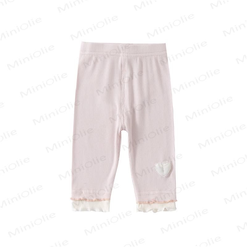 Baby Toddler Girl Solid Color Knitted Leggings - image 5