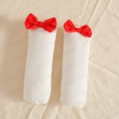 MERRY CHRISTMAS Baby Skirted Bodysuit Headband and Socks - image 16
